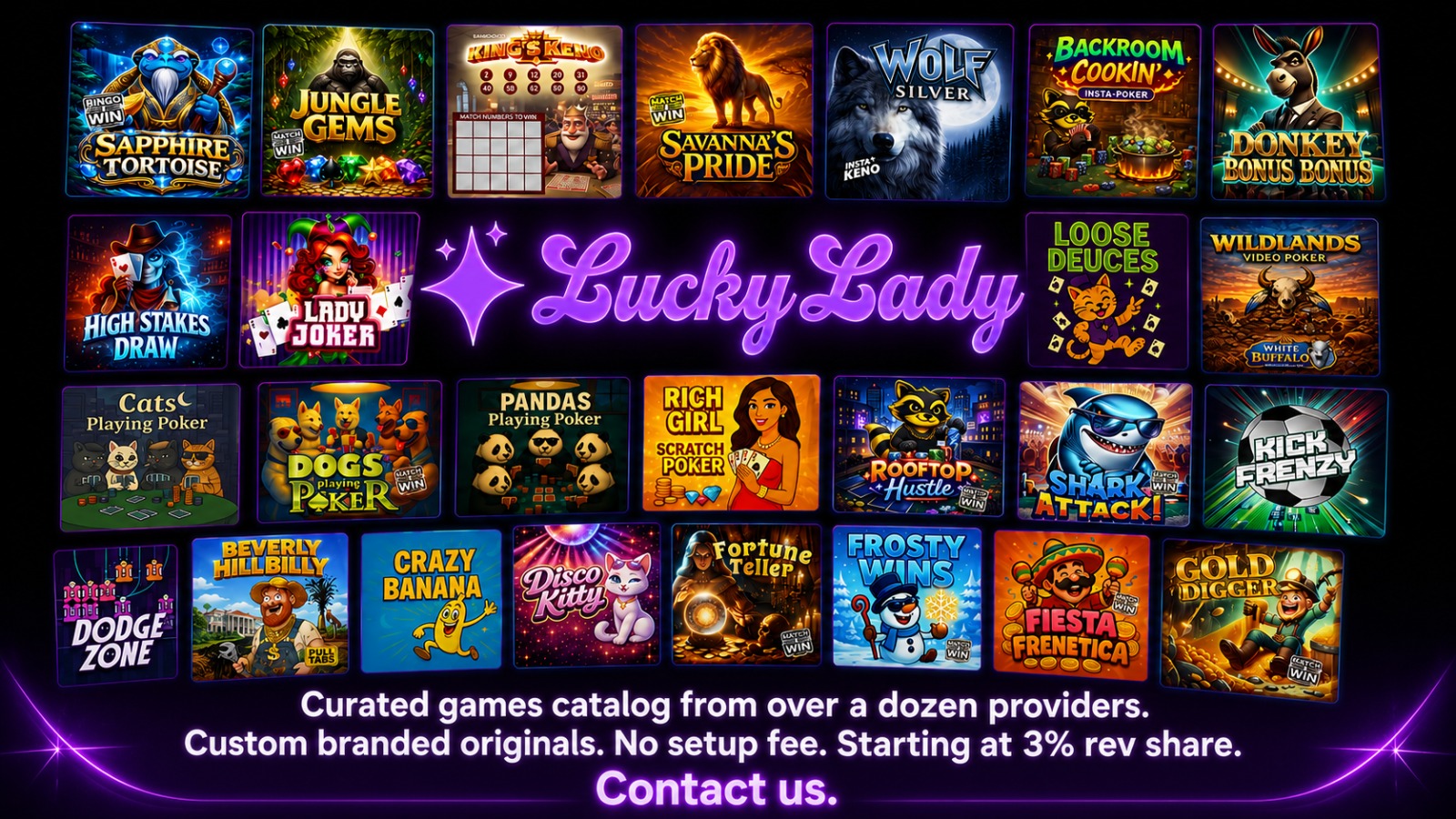 Lucky Lady Games