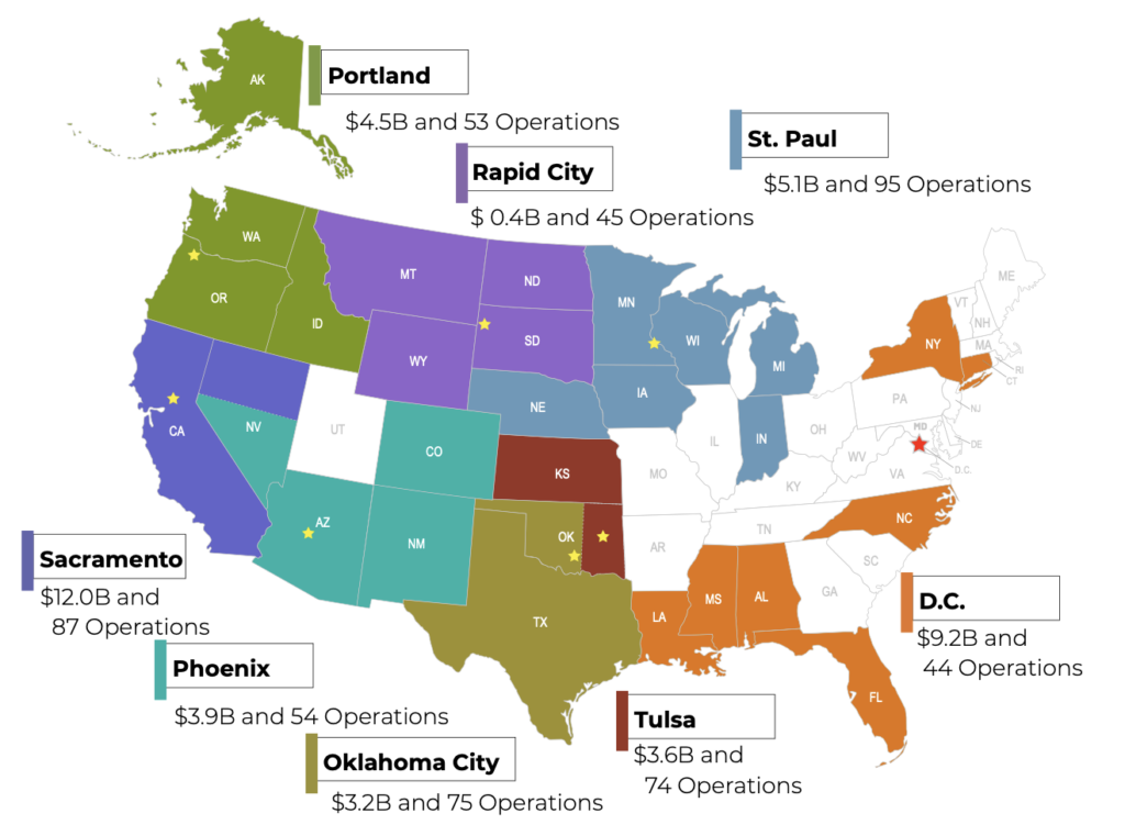 Native American gaming operators  record breaking revenue of $41.91bn in 2023.