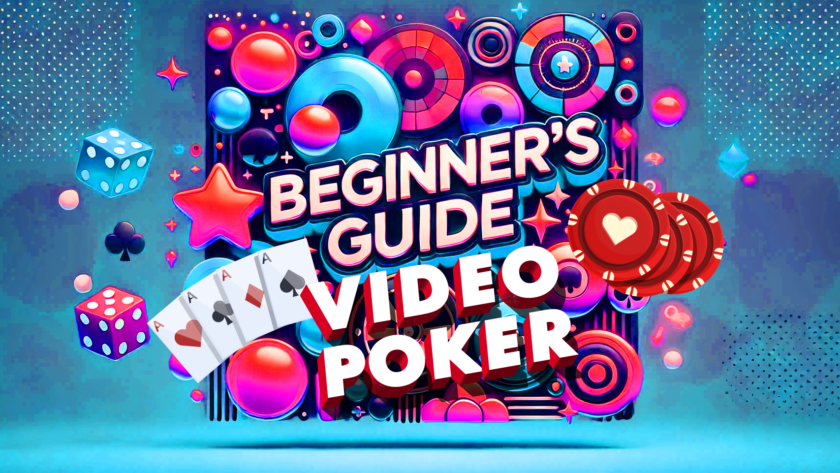 Video poker is based on traditional 5-card draw poker, but it’s much simpler and quicker. The main goal is to create the best possible poker hand.